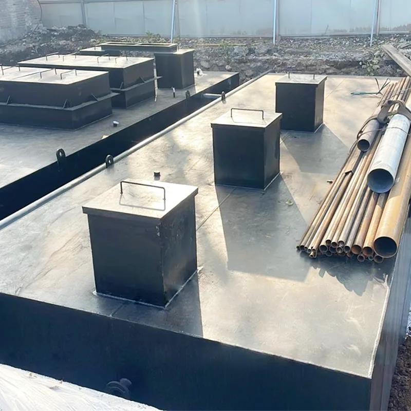 Закопана домашна канализација од мала децентрализирана опрема