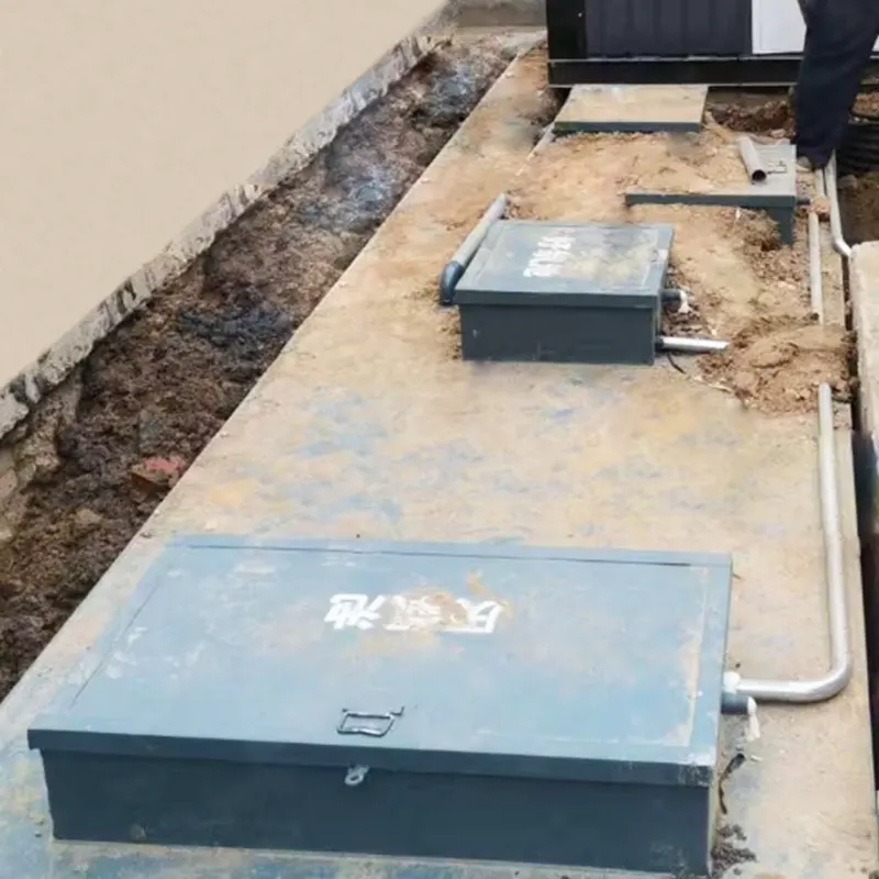 Опрема за повторна употреба на отпадни води во заедниците