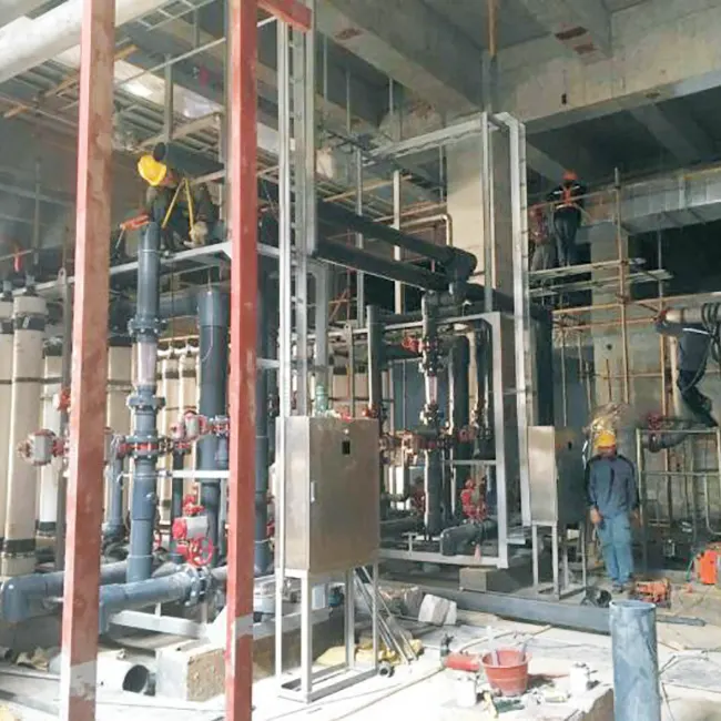 Работилница за третман на вода случај на лице место